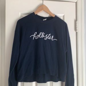 Hollister small navy blue Henley women’s